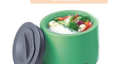 Lunchbox dla dziecka do szkoły. Pojemnik na ciepły obiad