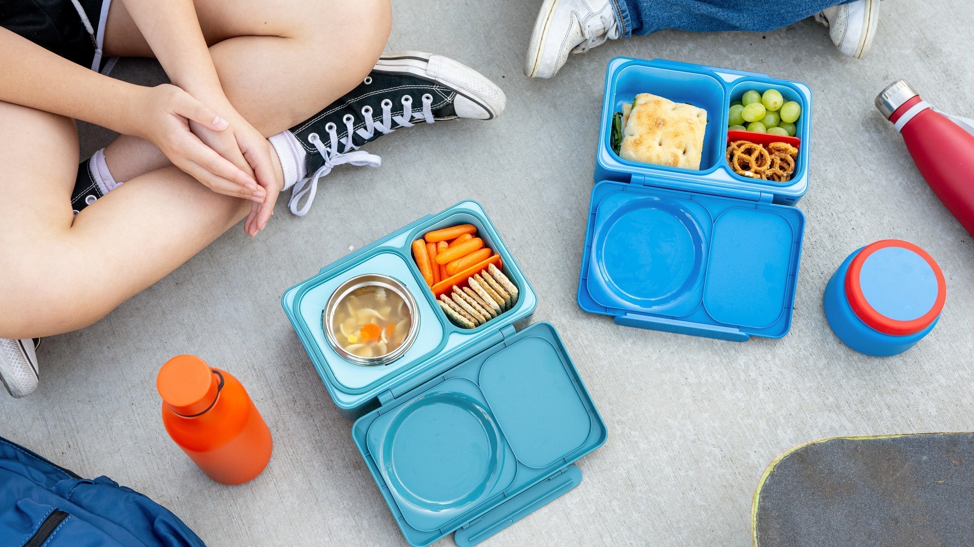 OmieBox Up - śniadaniówka z termosem dla dzieci i dorosłych