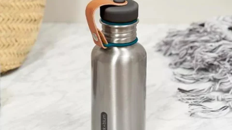 Butelka stalowa mała black blum