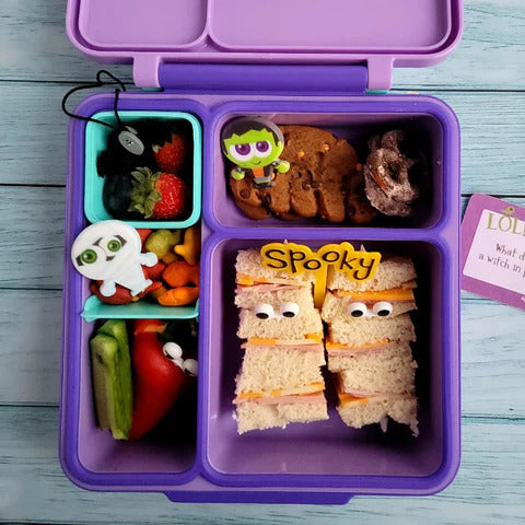 Omiebox lunchbox fioletowy