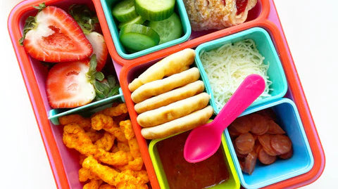 Omiebox śniadaniówka mini pizze