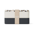 Monbento Original – dwupoziomowy lunchbox z miseczką. Szczelny, BPA free, do mikrofalówki i zmywarki. Stylowy francuski design, wzór: Leopard Graphic