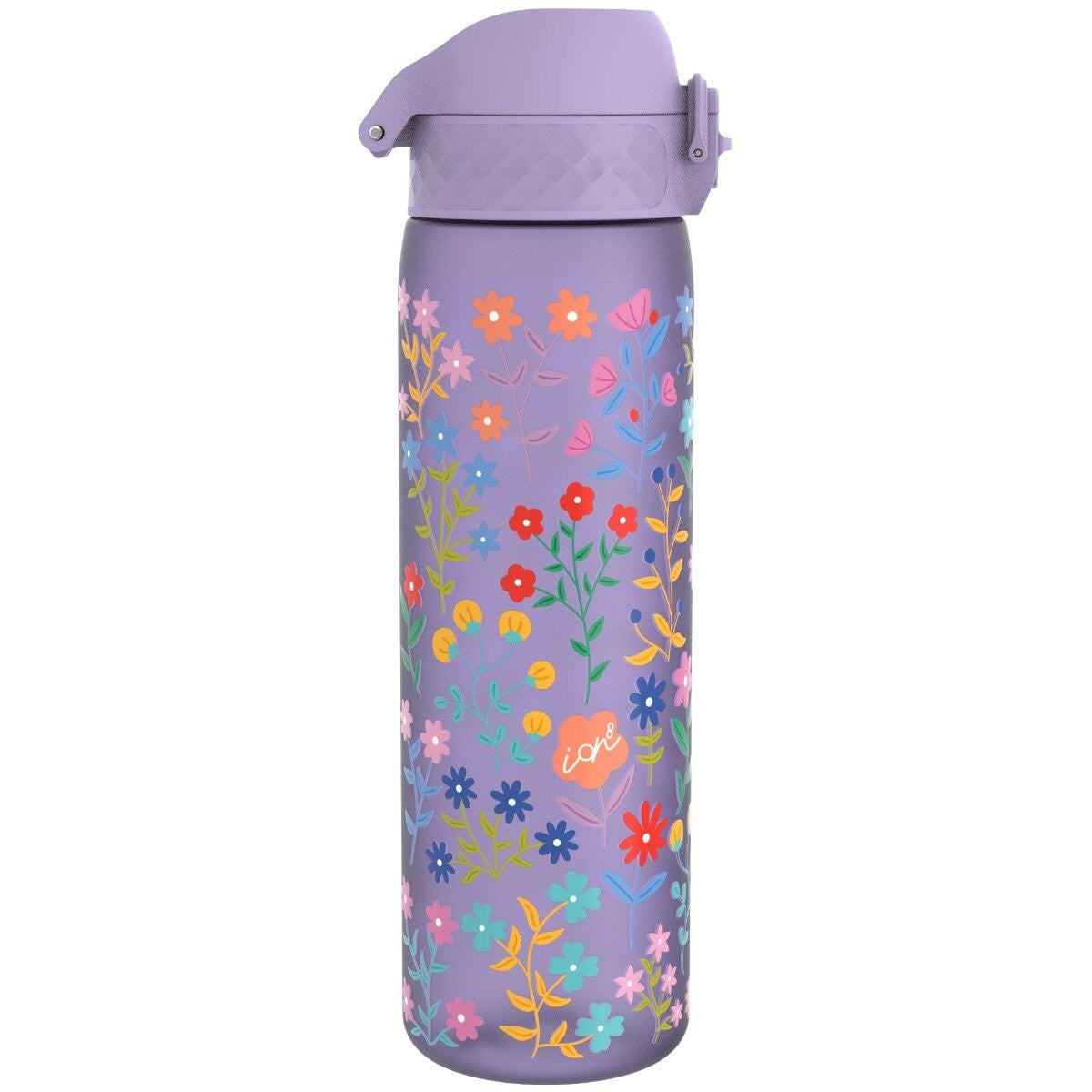 ION8 Slim Delicate Floral – ekologiczny bidon dla dzieci z tworzywa Recyclon