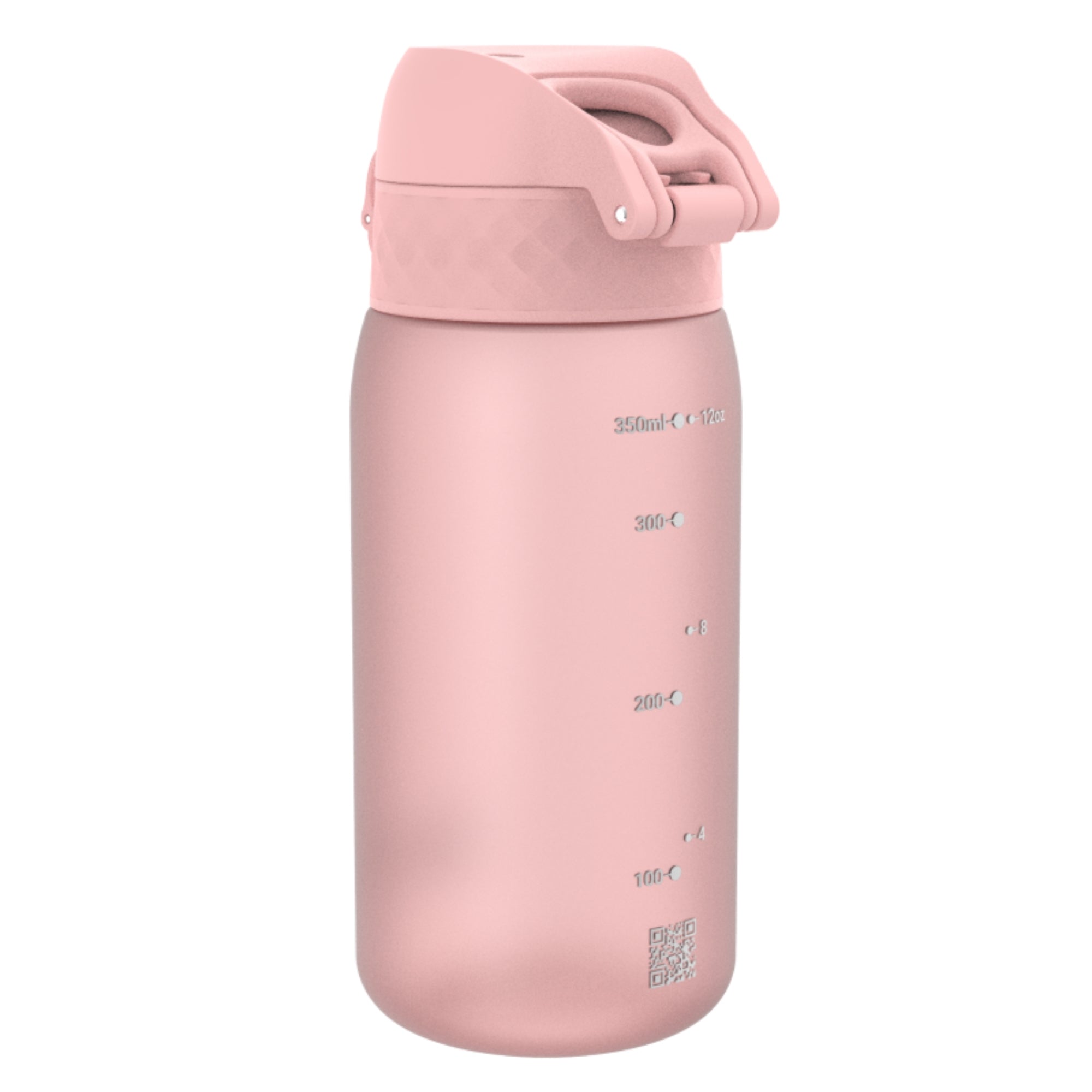 Bidon dla dzieci Ion8 Pod Rose Quartz 350 ml – szczelny, lekki i otwierany na klik
