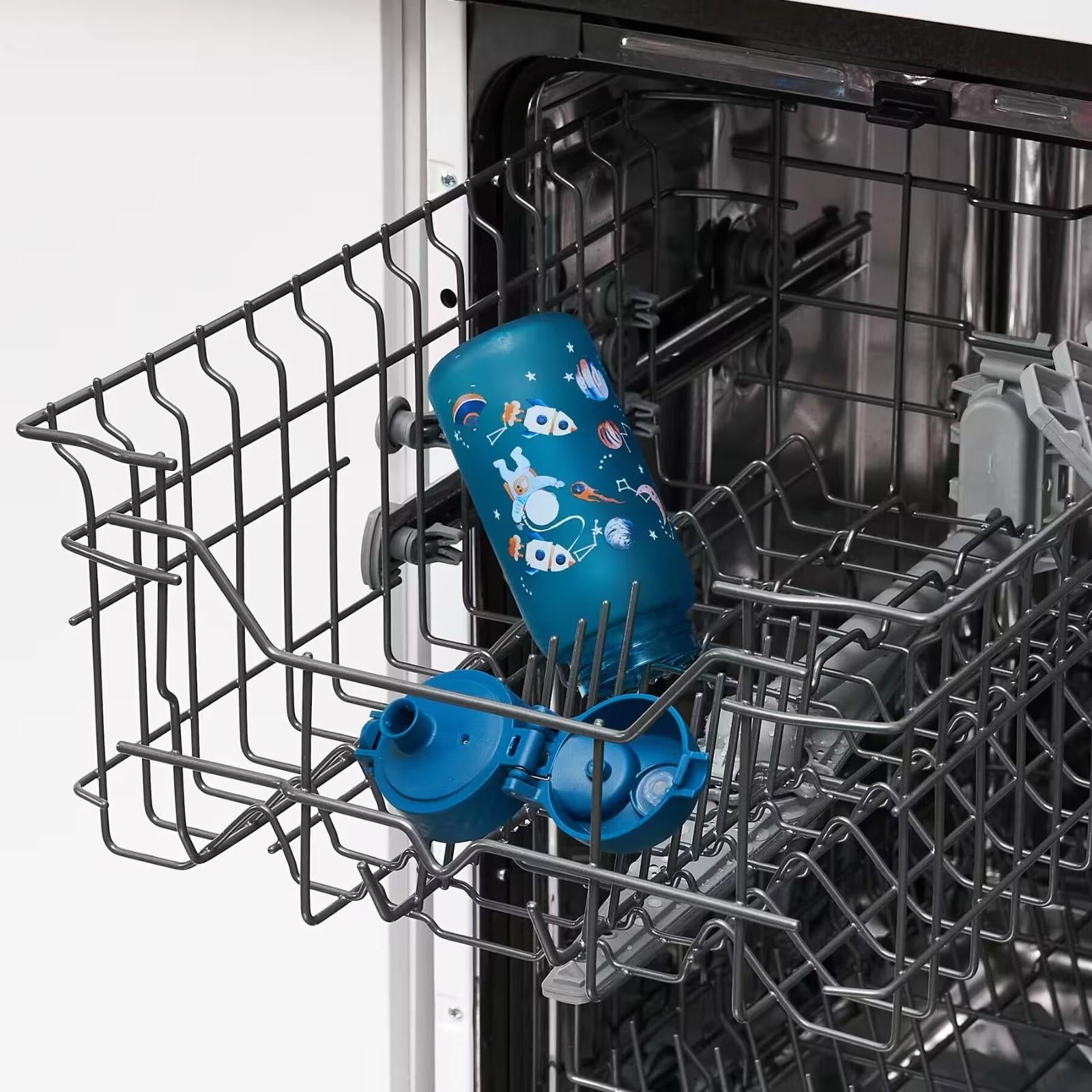 Bidon dla dzieci Ion8 Pod Space 350 ml – szczelny, lekki i otwierany na klik. Kolor: zielony