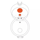 Bidon dla dzieci Ion8 Pod 350 ml – szczelny, lekki i otwierany na klik.