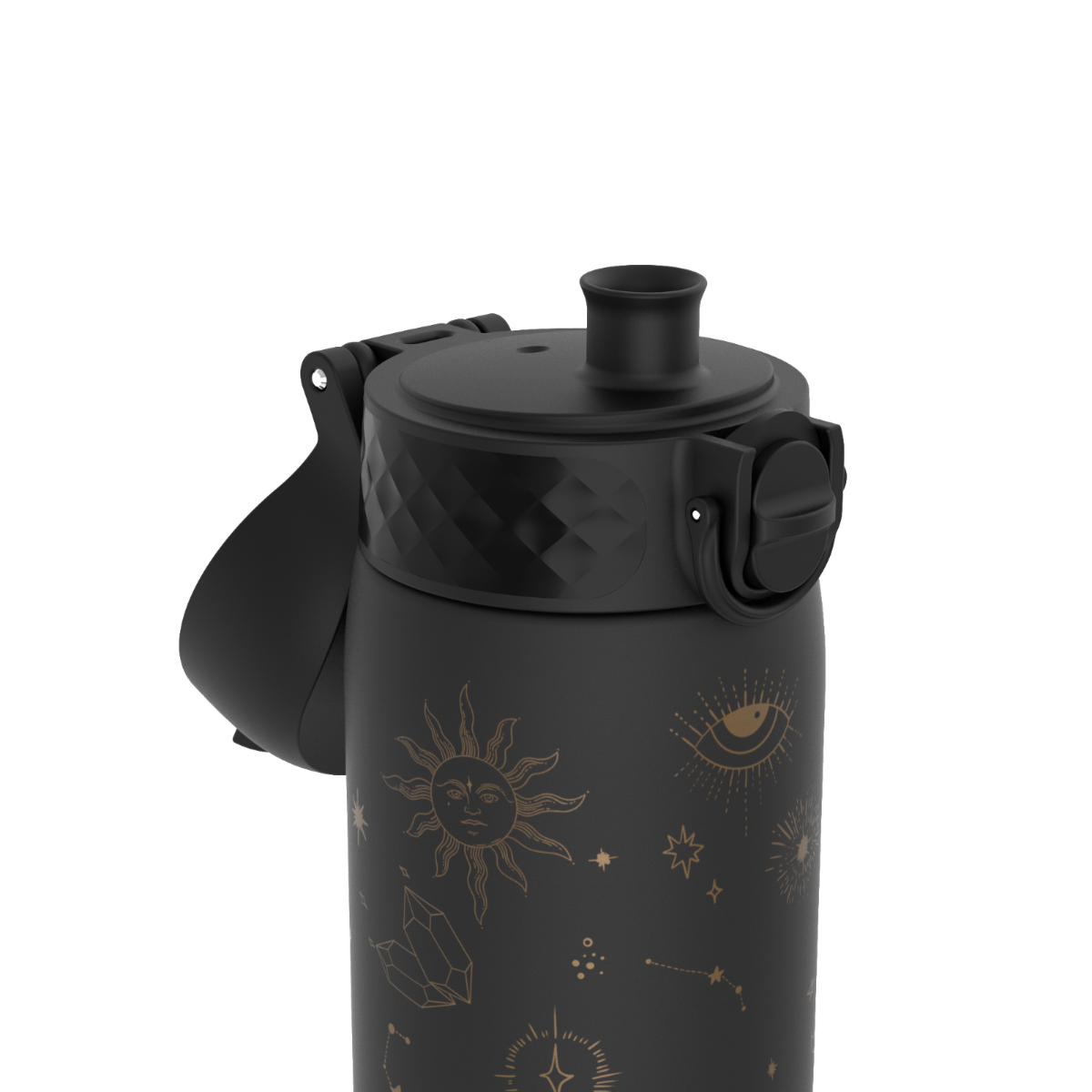 Bidon dla dzieci 500 ml Ion8 Celestial Universe – lekki, nietoksyczny, z ustnikiem i klapką, idealny do plecaka i samochodu