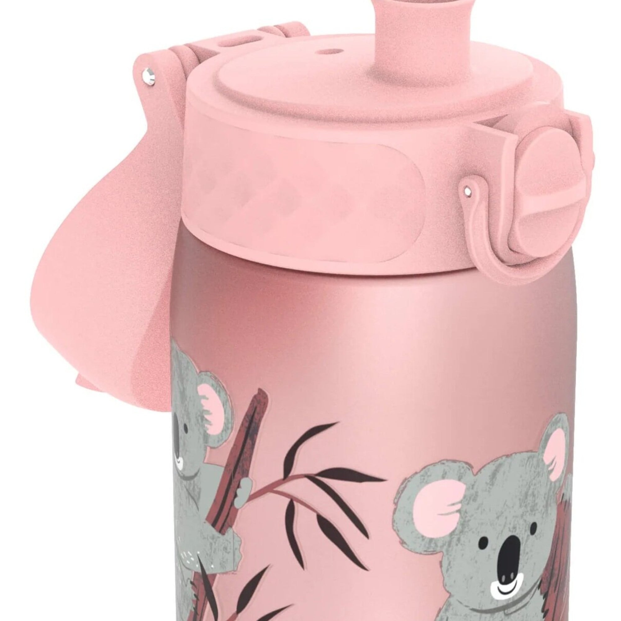Bidon dla dzieci 500 ml Ion8 Koala  – lekki, nietoksyczny,  z ustnikiem i klapką, idealny do plecaka i samochodu