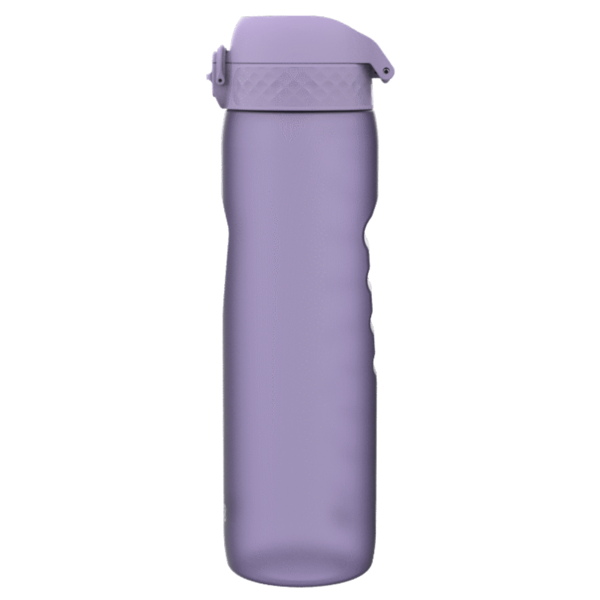 Bidon na wodę 1 l Ion8 Playful Periwinkle – lekki, nietoksyczny, z ustnikiem i klapką, idealny do plecaka i samochodu, kolor: fioletowy