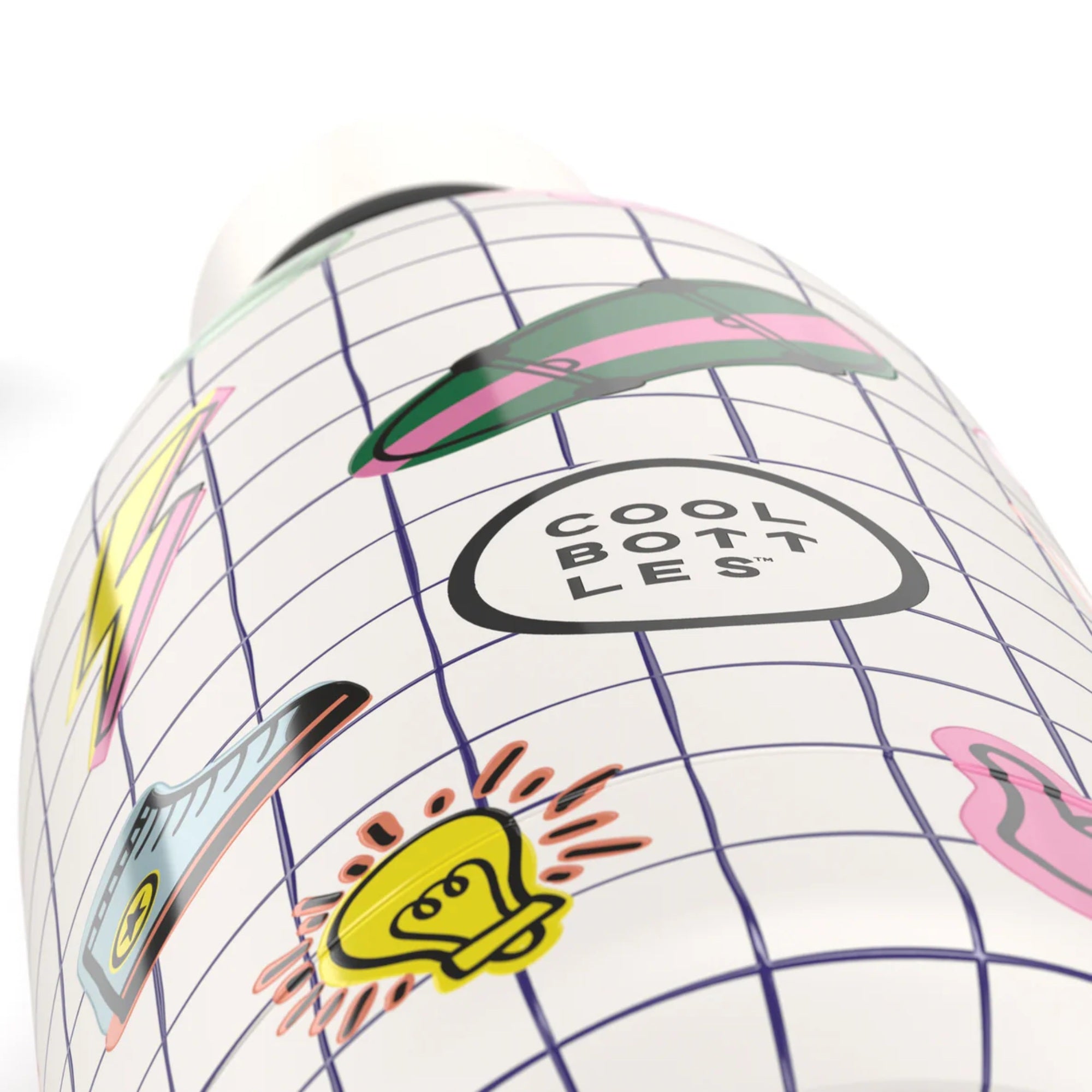 Cool Bottles Kids Play Mode – termiczna butelka dla dzieci, z ustnikiem, bez BPA, wzór: gry