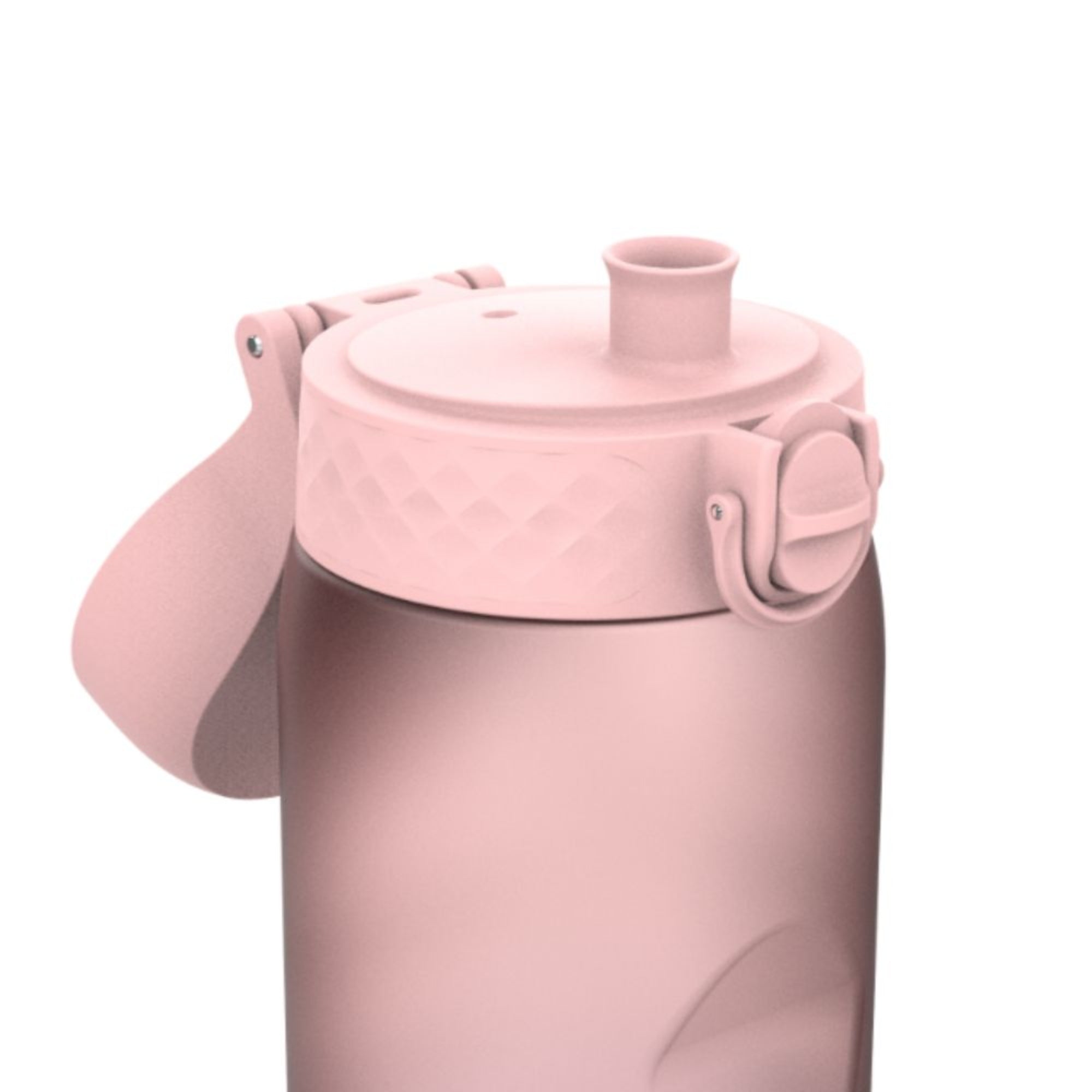 Bidon z miarką motywacyjną Ion8 Motivator 1L Gradient Periwindkle/Rose Quartz– z miarką, otwierany jednym kliknięciem, szczelny i bez BPA.