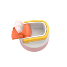 Kambukka Lagoon 1000 ml Sunny Melon – tritan, słomka do ostatniej kropli, schowany ustnik, lekka, szczelna, bez BPA, idealna na rower i siłownię, kolor: różowy