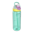 Bidon ze słomką Kambukka Lagoon 750 ml Candy Dance – tritan, słomka do ostatniej kropli, schowany ustnik, lekka, szczelna, bez BPA, idealna na rower i siłownię, kolor: turkusowy