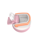 Bidon ze słomką Kambukka Lagoon 750 ml Mango Tango– tritan, słomka do ostatniej kropli, schowany ustnik, lekka, szczelna, bez BPA, idealna na rower i siłownię, kolor: brzoskwiniowy