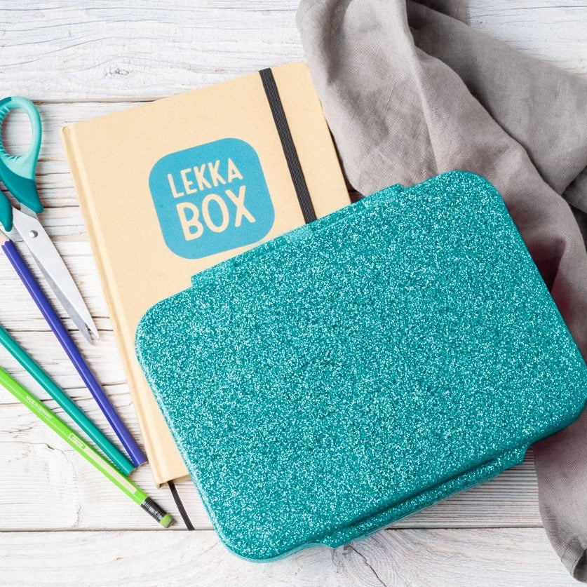 LekkaBox Glamour Aqua – ekologiczny lunchbox bez plastiku w kontakcie z jedzeniem