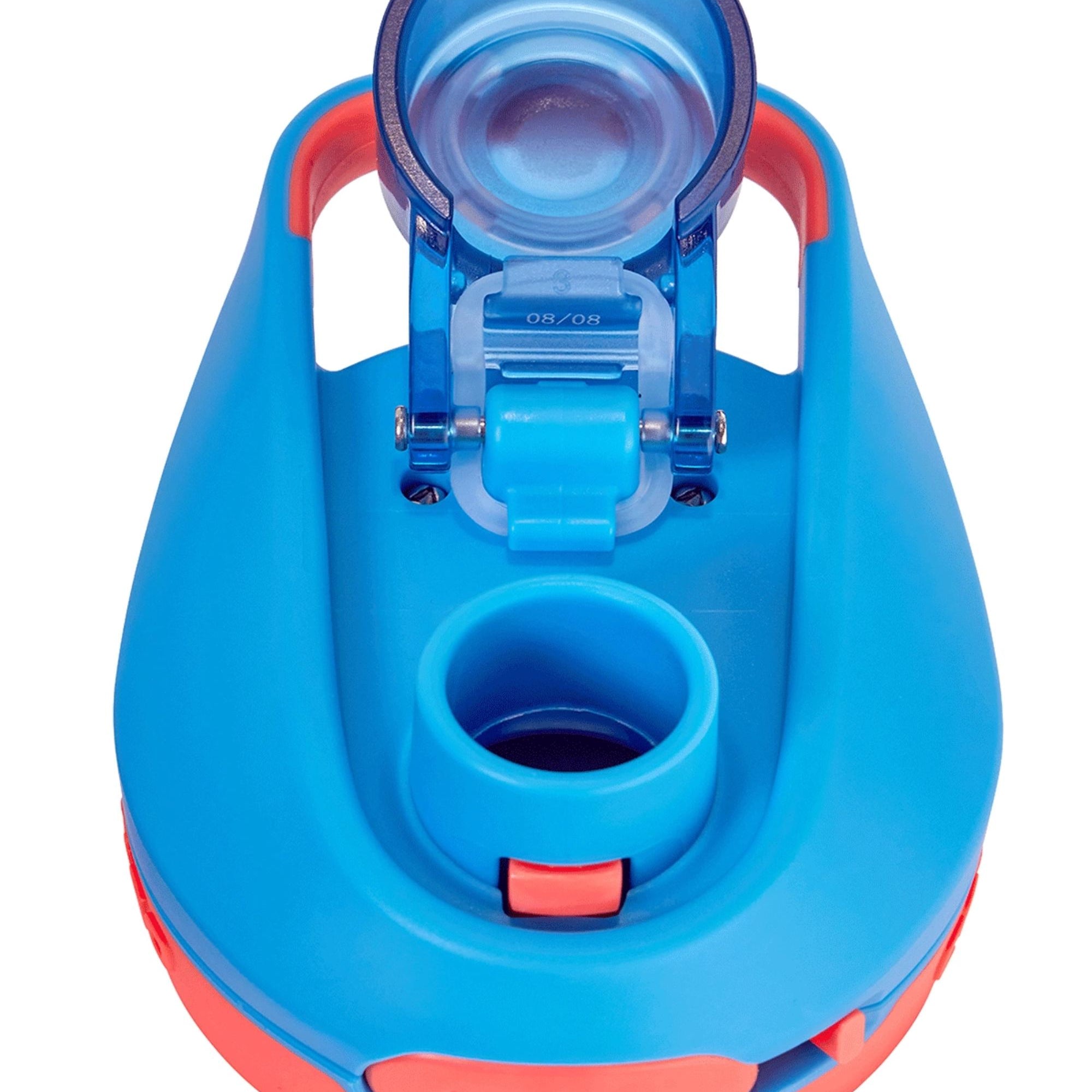 Contigo Jessie Blue Poppy – bezpieczna butelka dla dziecka, szczelna i prosta w użyciu jedną ręką, kolor: niebieski