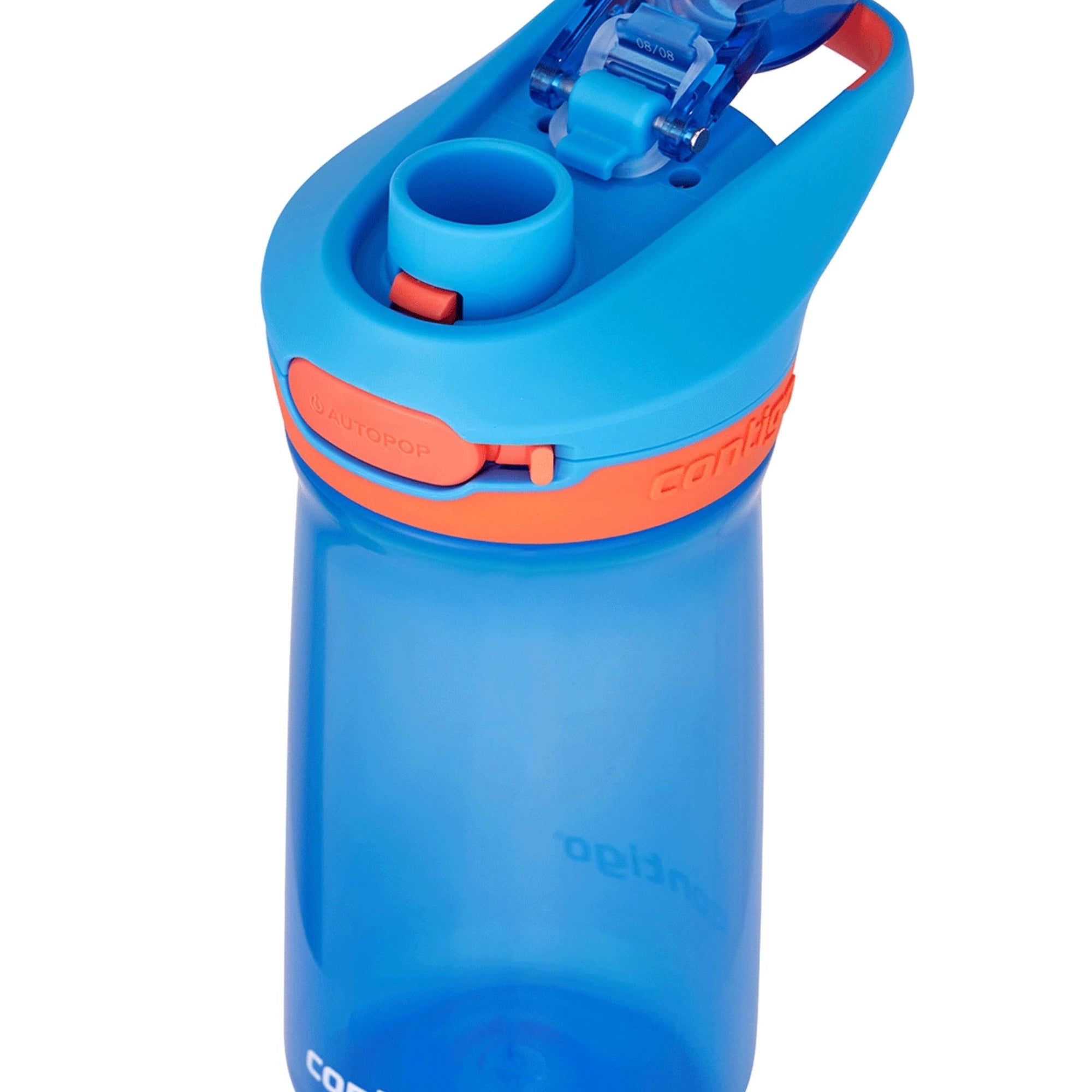 Contigo Jessie Blue Poppy – bezpieczna butelka dla dziecka, szczelna i prosta w użyciu jedną ręką, kolor: niebieski