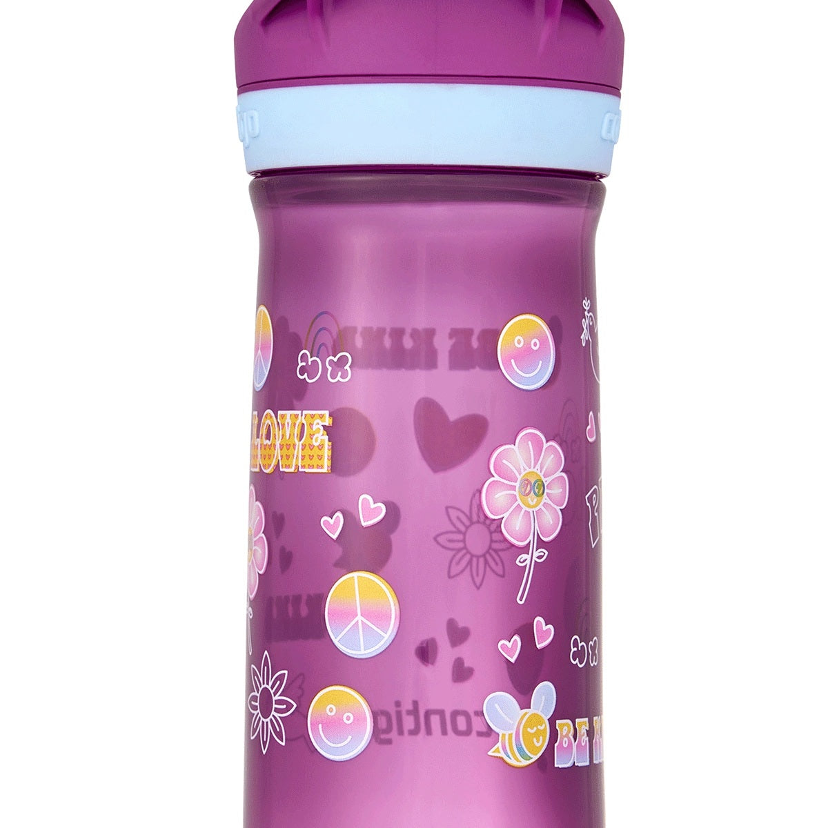 Contigo Jessie Grape Purple – bezpieczna butelka dla dziecka, szczelna i prosta w użyciu jedną ręką, kolor: fioletowy