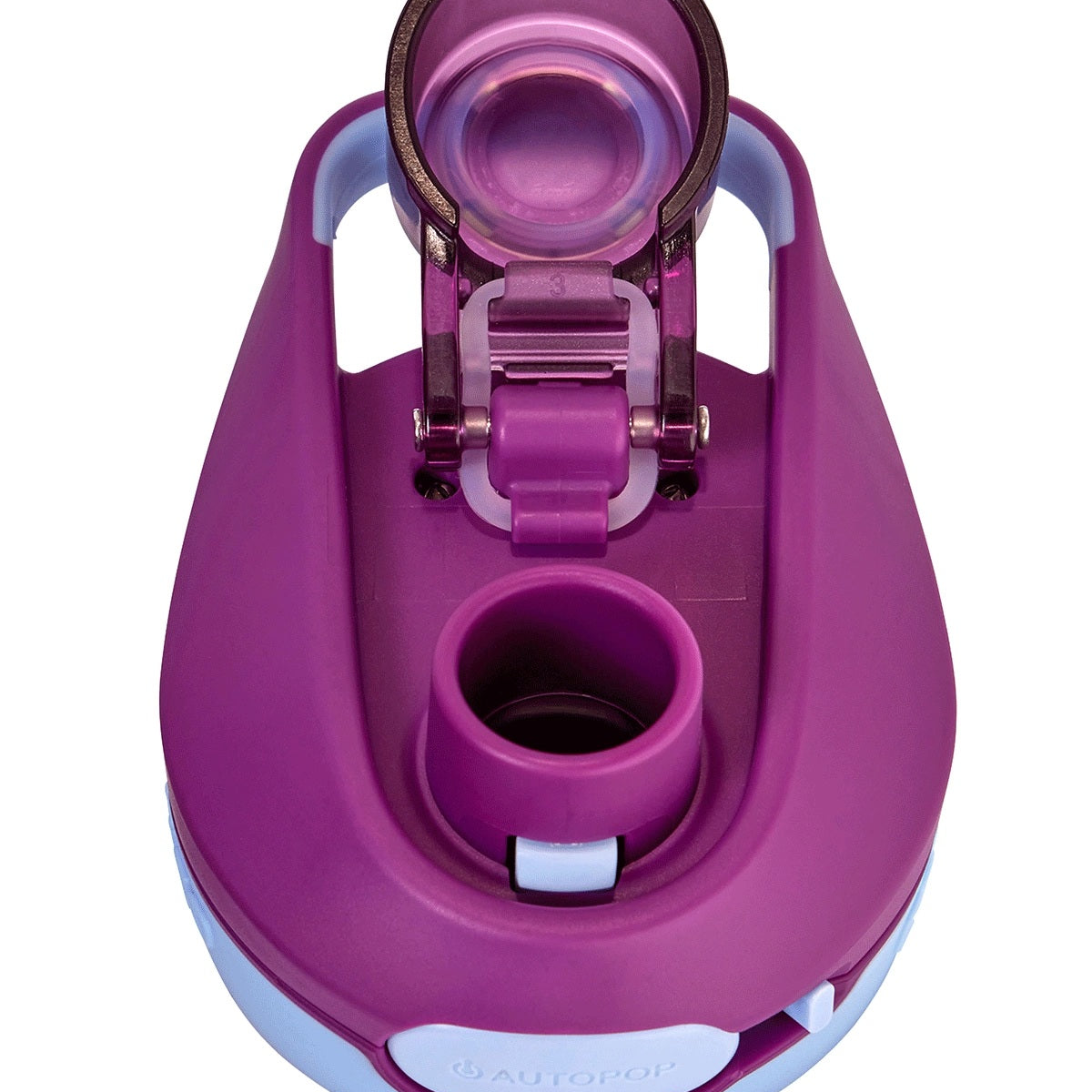 Contigo Jessie Grape Purple – bezpieczna butelka dla dziecka, szczelna i prosta w użyciu jedną ręką, kolor: fioletowy