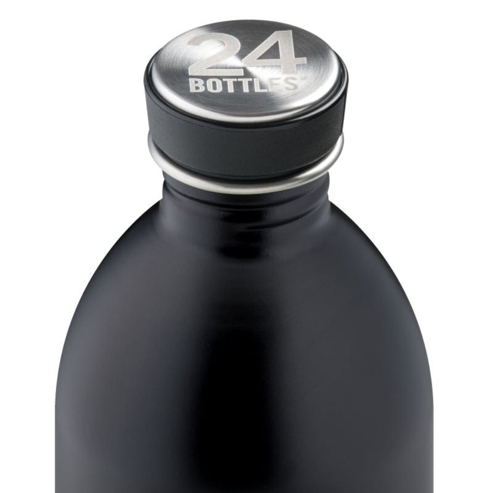 Urban Bottle Stone Tuxedo Black 1 l – lekka, szczelna butelka ze stali nierdzewnej, idealna na co dzień.