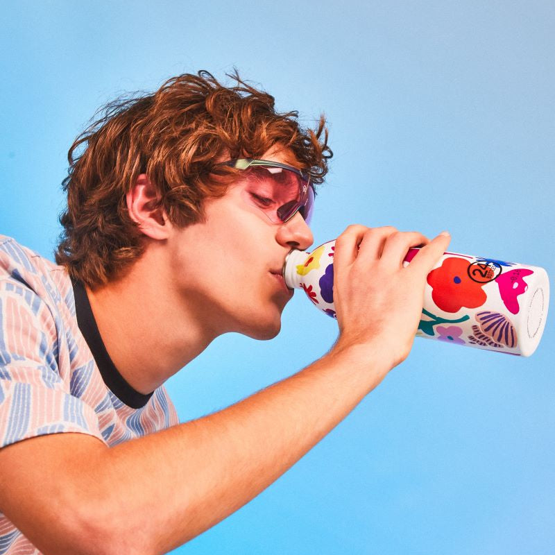 Urban Bottle Aqua Florita 500 ml – lekka, szczelna butelka ze stali nierdzewnej, idealna na co dzień.