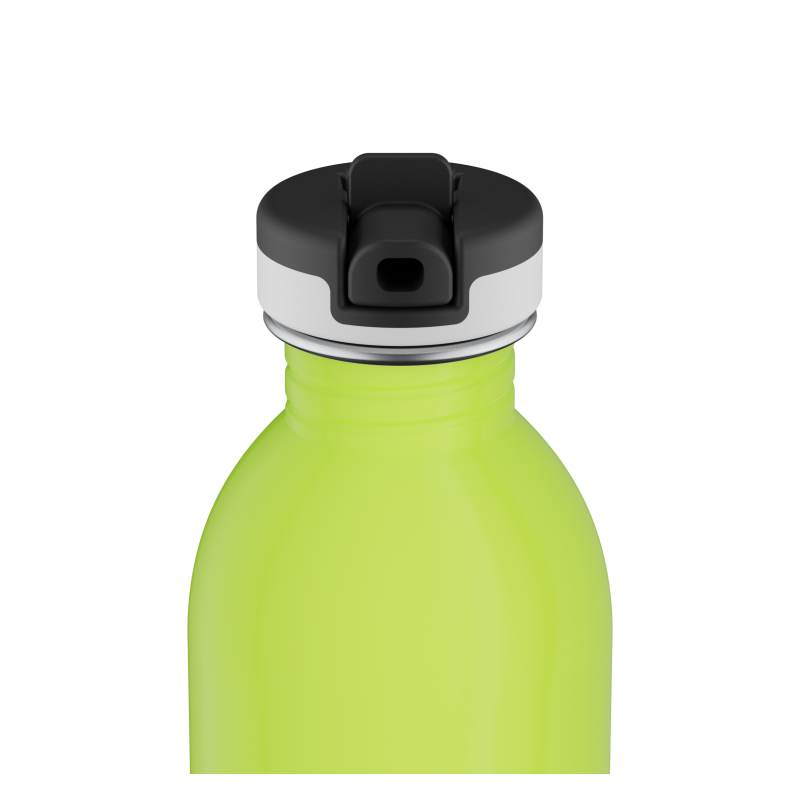 Kids Bottle REactive 250 ml – lekka butelka dla dzieci, zmienia kolor pod wpływem zimna, 100% szczelna, kolor: żółty/zielony