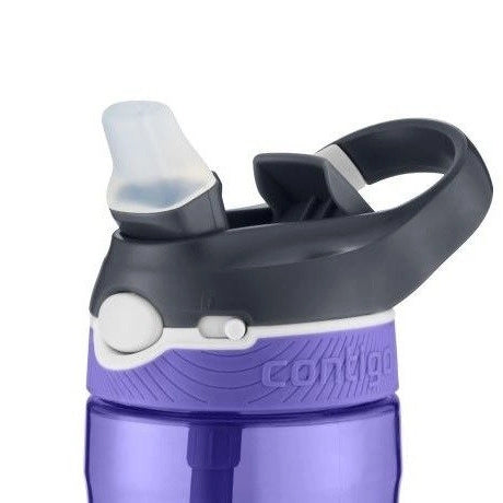 Contigo Ashland Grapevine – butelka z recyklingu, ze słomką i ustnikiem AutoSpout®, szczelna i bezpieczna, kolor: fioletowy