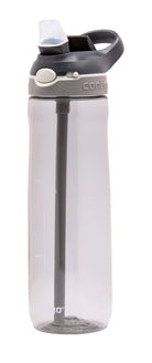Contigo Ashland Smoke – butelka z recyklingu, ze słomką i ustnikiem AutoSpout®, szczelna i bezpieczna, kolor: szary