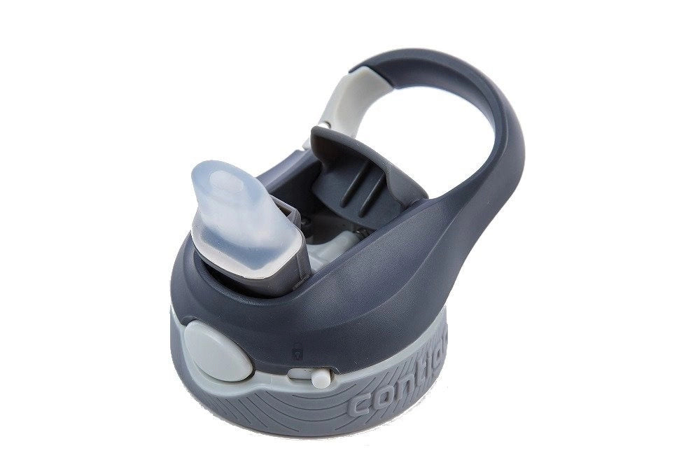 Contigo Ashland Smoke – butelka z recyklingu, ze słomką i ustnikiem AutoSpout®, szczelna i bezpieczna, kolor: szary