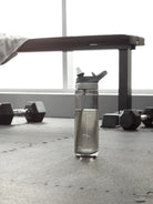 Contigo Ashland Smoke – butelka z recyklingu, ze słomką i ustnikiem AutoSpout®, szczelna i bezpieczna, kolor: szary