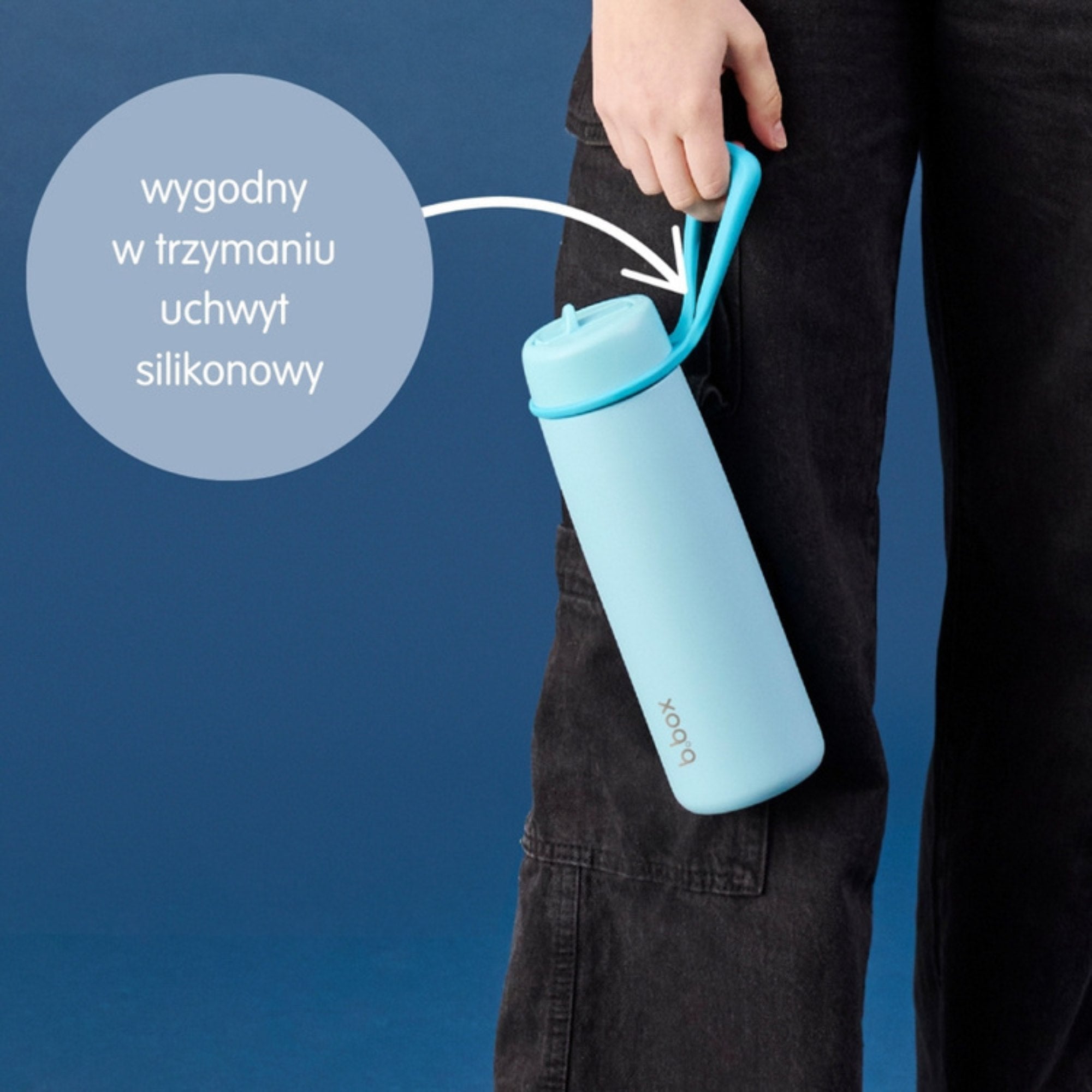 Butelka termiczna B.BOX 690 ml – potrójna izolacja, ustnik i wygodny uchwyt