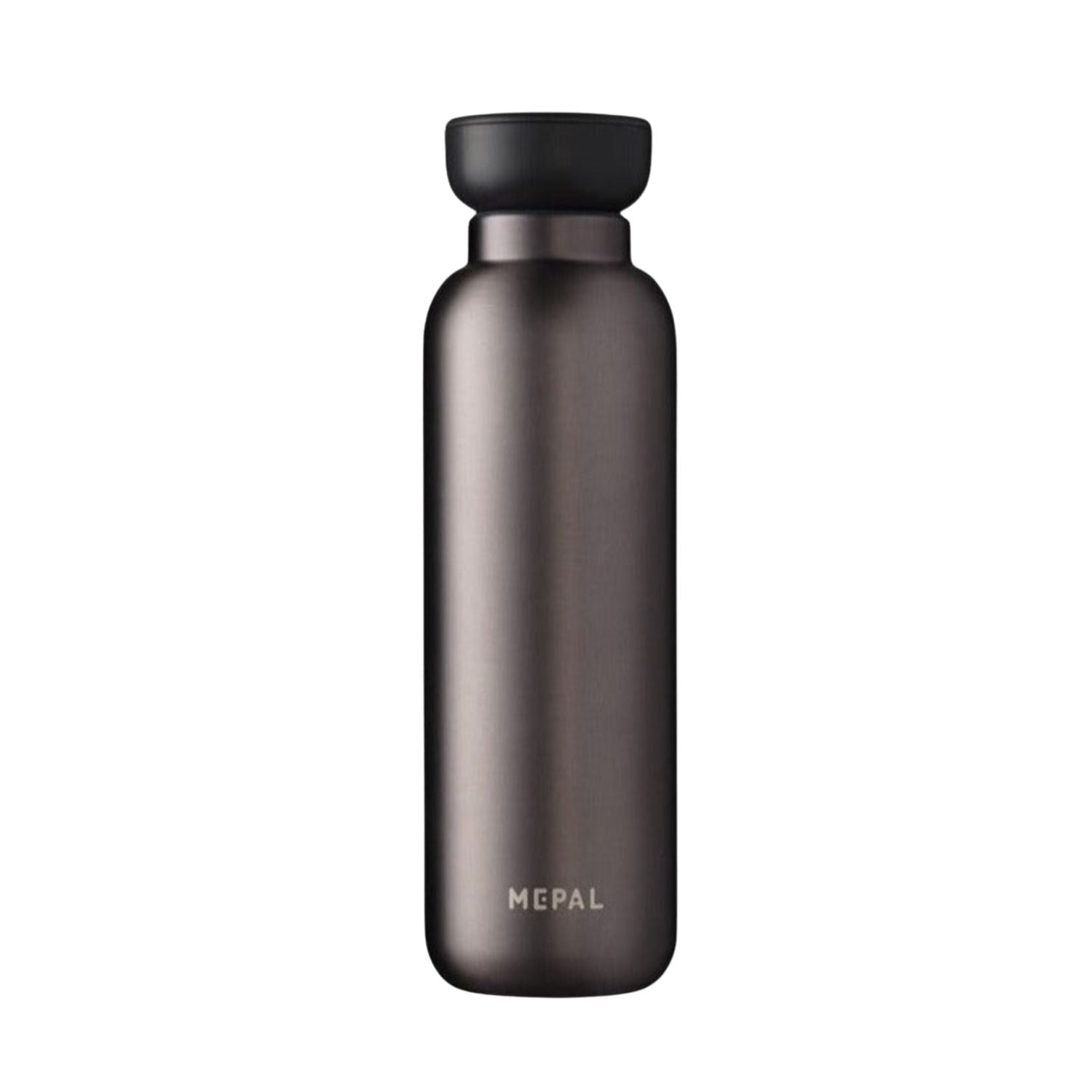 Butelka termiczna Mepal Ellipse 500 ml – szeroki wlew, szczelna, ergonomiczna, tytanowy kolor.