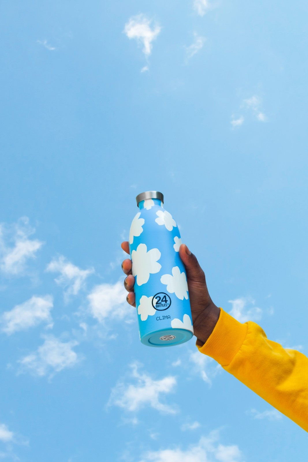 Butelka termiczna 24Bottles CLIMA– izolacja próżniowa, bez BPA, idealna do gorących i zimnych napojów, wzór: daydreaming