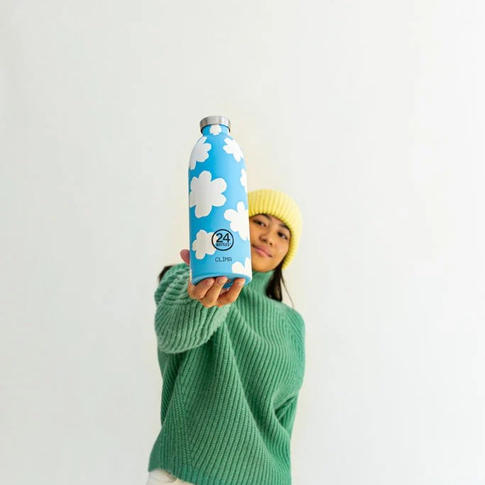 Butelka termiczna 24Bottles CLIMA– izolacja próżniowa, bez BPA, idealna do gorących i zimnych napojów, wzór: daydreaming