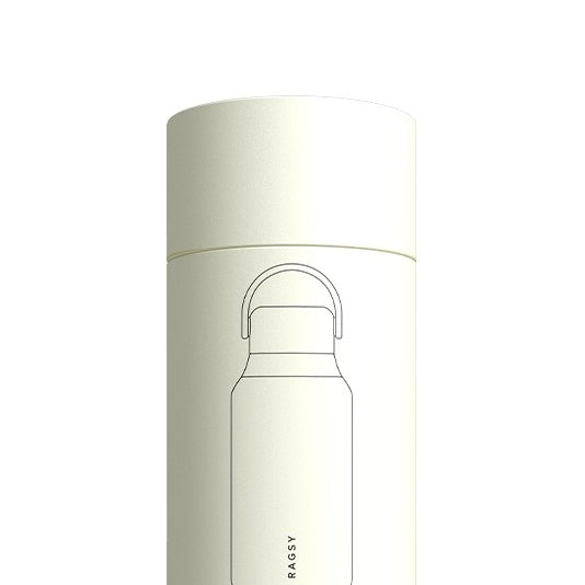 Piaskowa butelka termiczna Ragsy Moshi 350 ml w kolorze beżowym