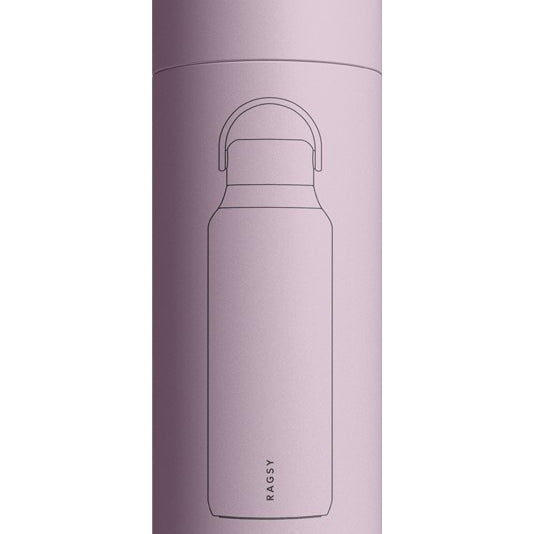 Ragsy Moshi Lilac – liliowa butelka termiczna 0,6 l z powłoką ceramiczną