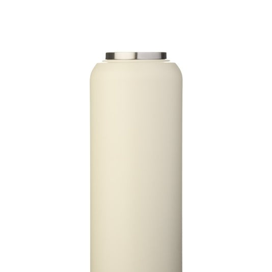Jasna beżowa butelka na wodę Ragsy Moshi 600 ml z wkładem ceramicznym
