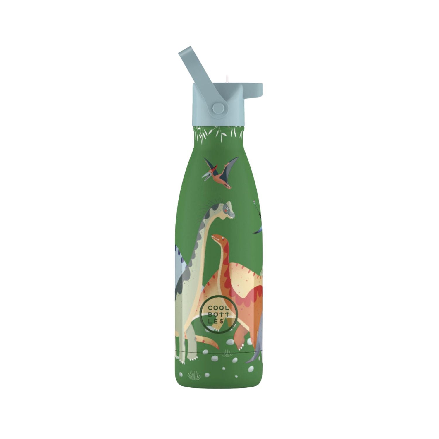 Cool Bottles Kids Jurassic Era – termiczna butelka dla dzieci, z ustnikiem, bez BPA, wzór: dinozaury