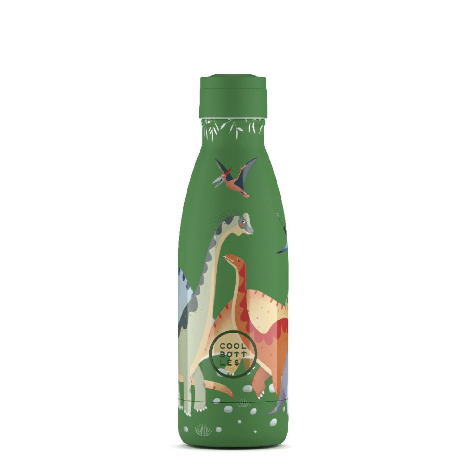 Cool Bottles Kids Jurassic Era – termiczna butelka dla dzieci, z ustnikiem, bez BPA, wzór: dinozaury