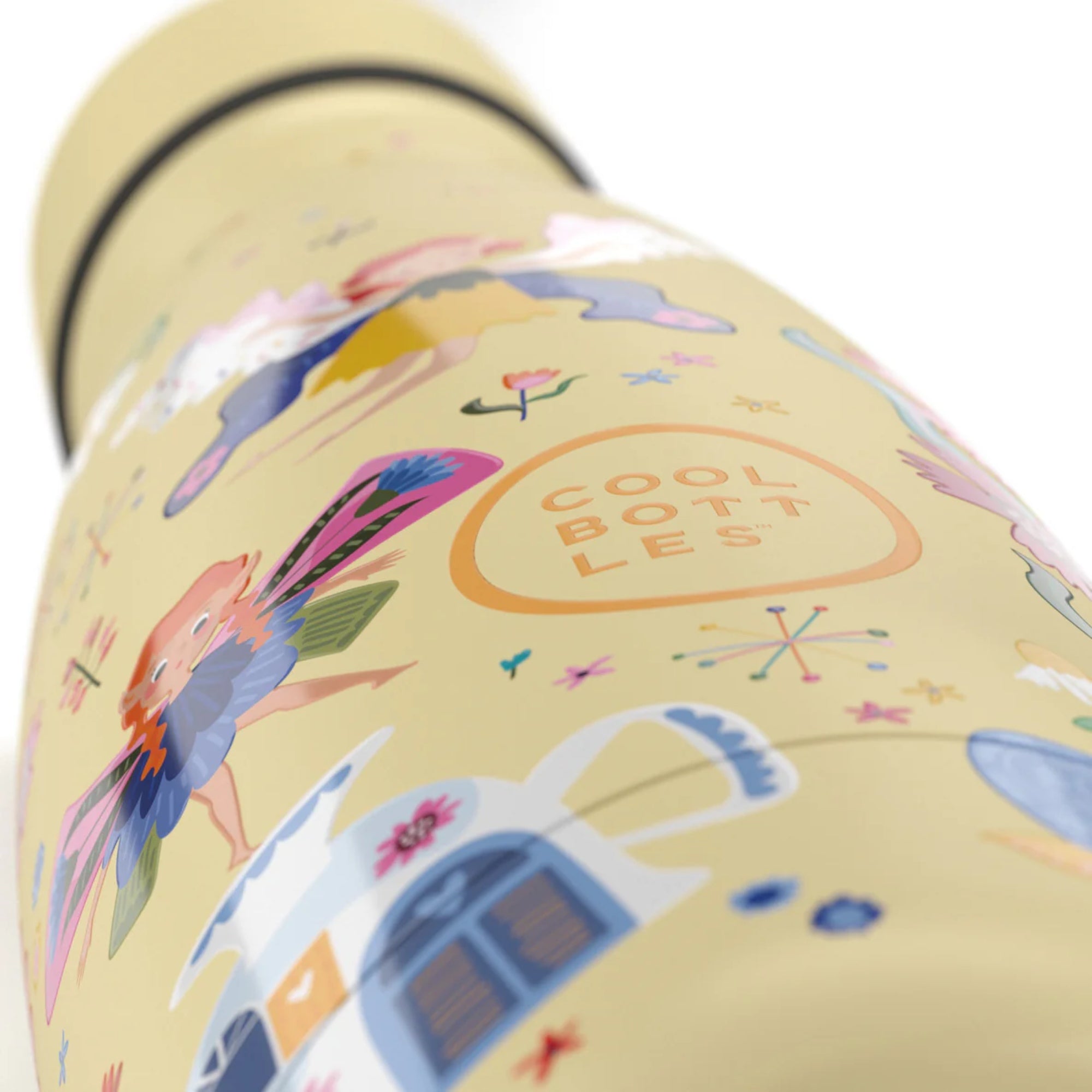 Cool Bottles Kids Magical Fairies – termiczna butelka dla dzieci, z ustnikiem, bez BPA, wzór: wróżki