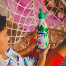 Cool Bottles Kids Outdoor Adventure– termiczna butelka dla dzieci, z ustnikiem, bez BPA, kolor: zielony