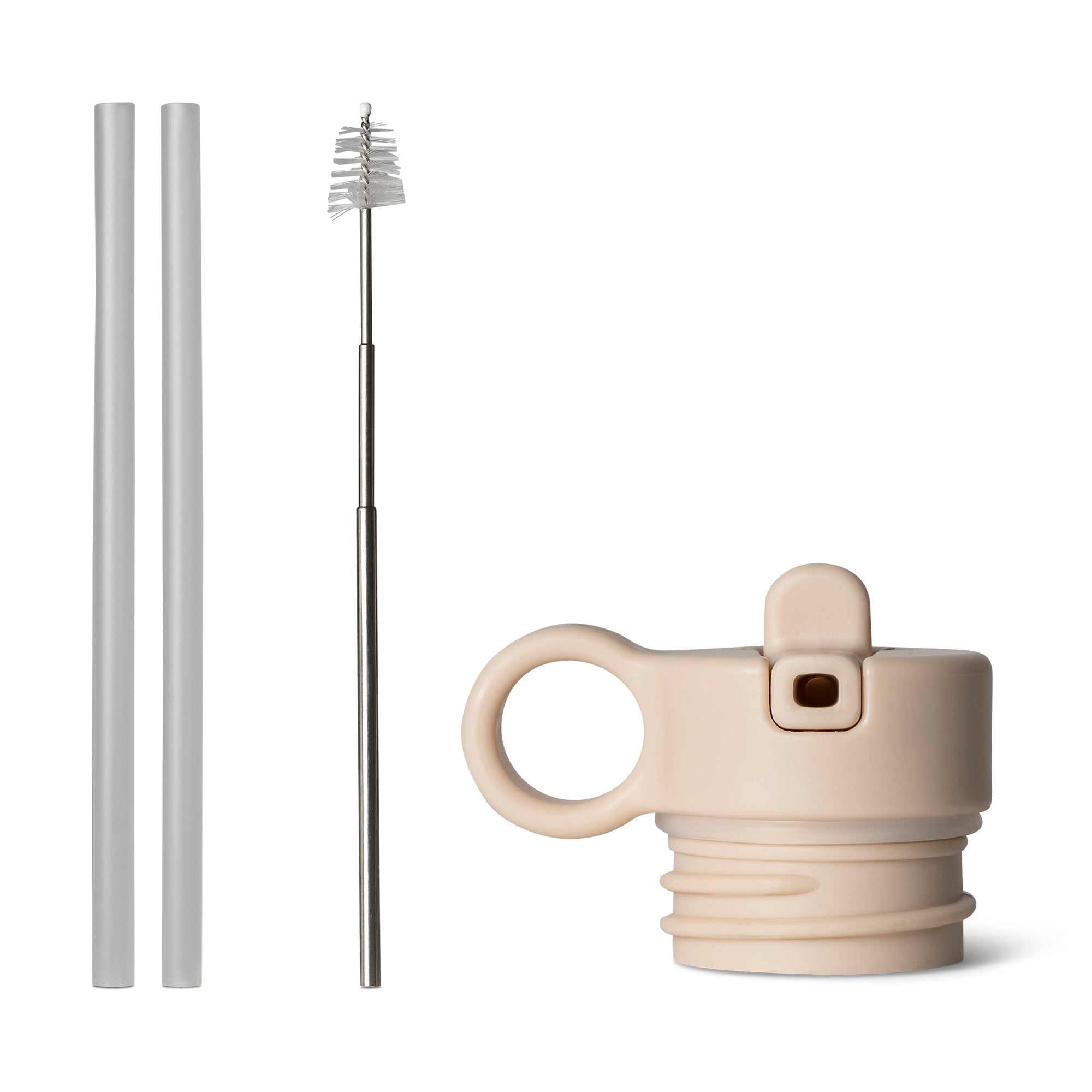 Citron butelka termiczna Ballerina 350 ml dziecięca, stal nierdzewna, szczelna, z elastyczną słomką