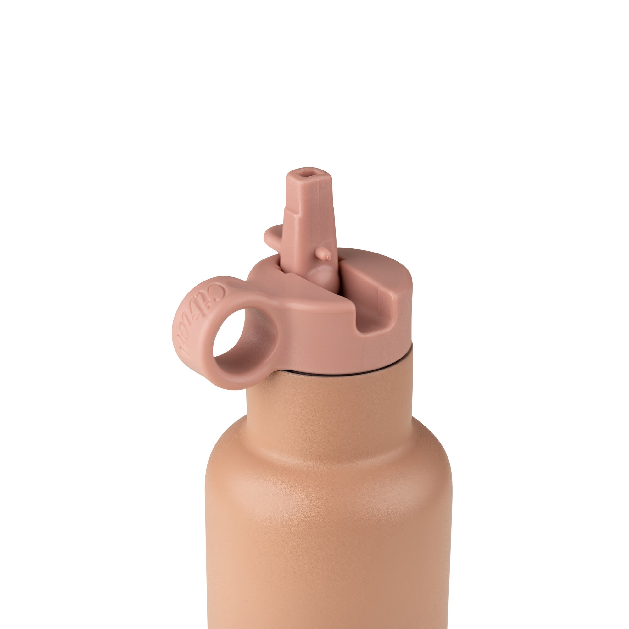 Citron butelka termiczna Blush Pink 350 ml dziecięca, stal nierdzewna, szczelna, z elastyczną słomką