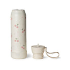 Citron butelka termiczna Cherry 350 ml dziecięca, stal nierdzewna, szczelna, z elastyczną słomką