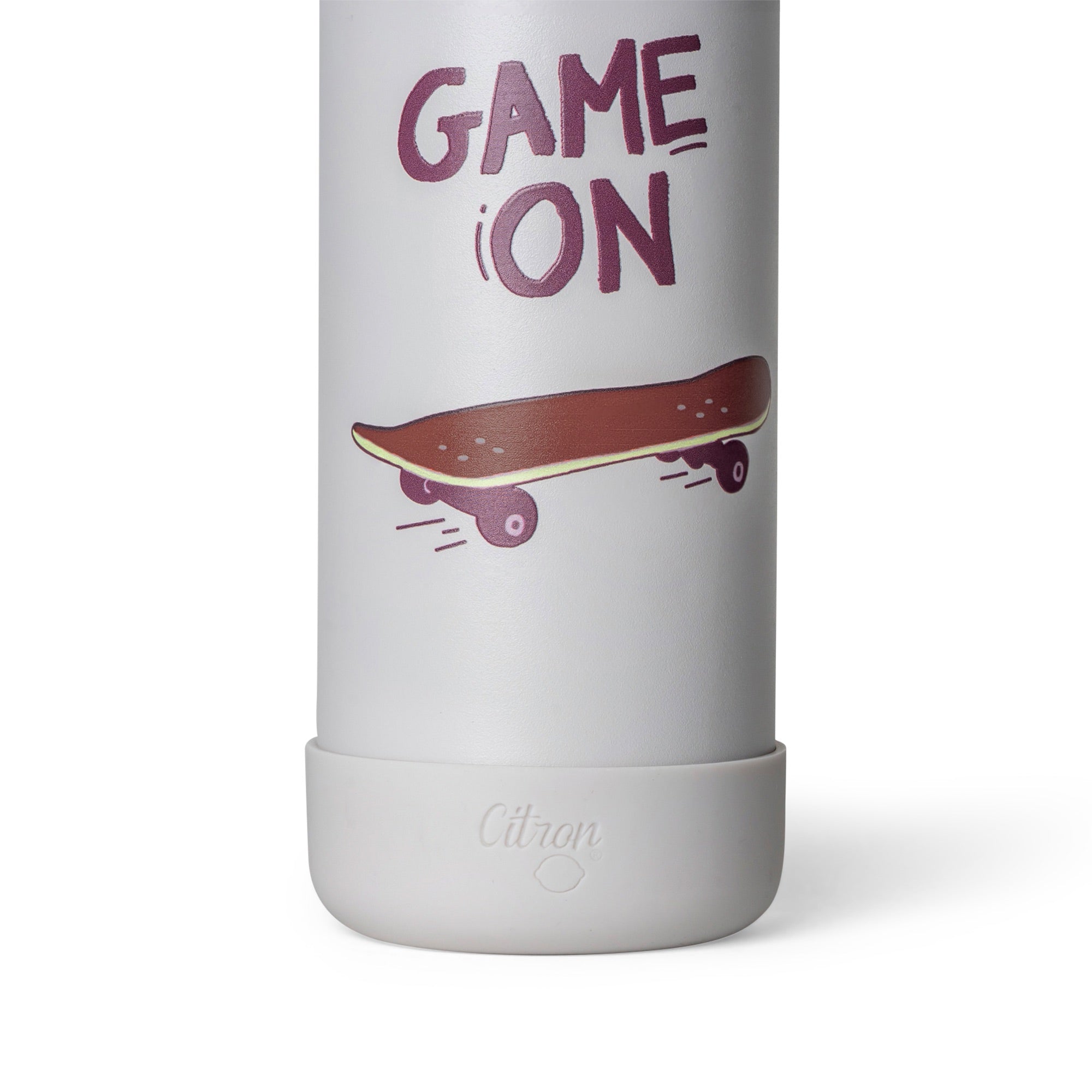 Citron butelka Cool Kid 500 ml dziecięca, termiczna, stal nierdzewna, szczelna, z elastyczną słomką