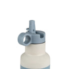 Citron butelka termiczna Spaceship Dusty Blue 350 ml dziecięca, niebieska, stal nierdzewna, szczelna, z elastyczną słomką