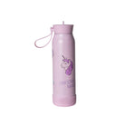 Citron butelka Stormy Unicorn 350 ml dziecięca, termiczna, stal nierdzewna, szczelna, z elastyczną słomką