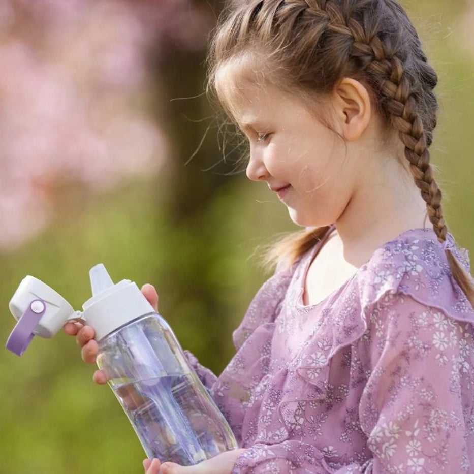 Dafi Solid Digital Lavender – wytrzymała butelka 500 ml na wodę kranową bez BPA