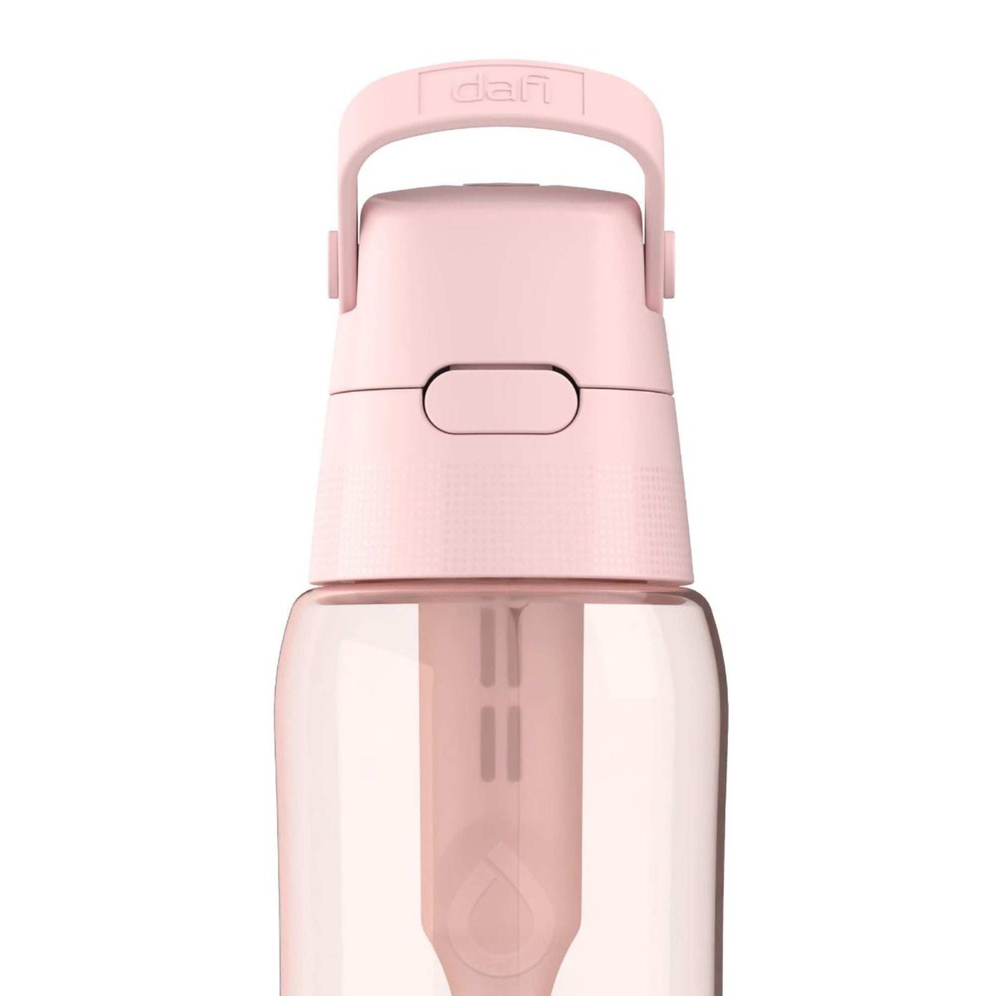 Różowy bidon Dafi Solid 0,7 l – ekologiczna butelka filtrująca dla dzieci i dorosłych