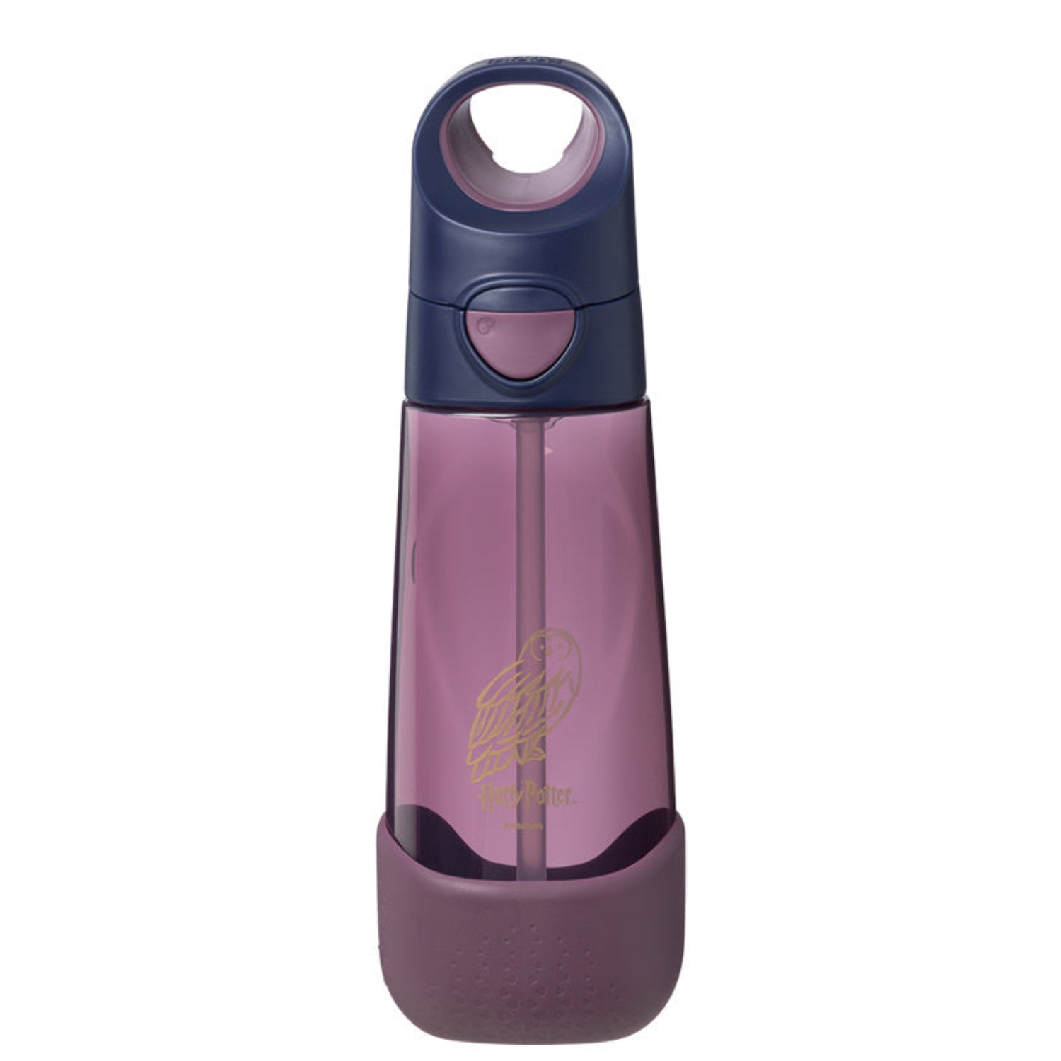 Butelka tritanowa ze słomką B.Box Harry Potter– szczelna, z silikonową słomką i zamknięciem na przycisk